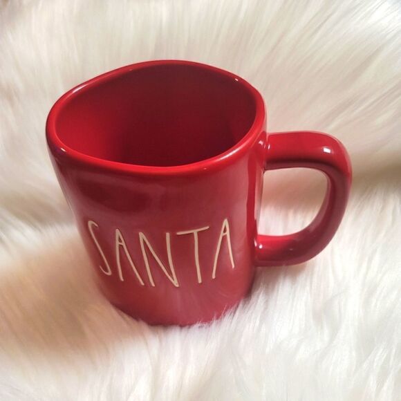 Rae Dunn SANTA red coffee cup - Picture 9 of 16